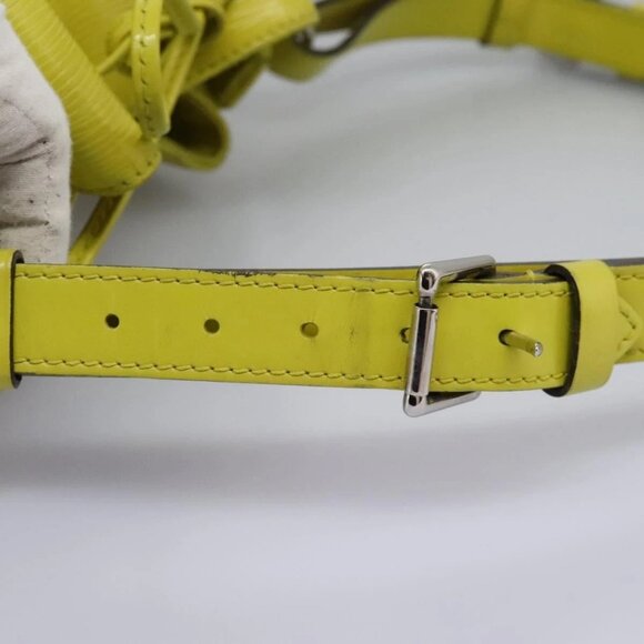 LOUIS VUITTON Epi Petit Noe Shoulder Bag Pistachian M40969 LV Auth MY014 - Picture 8 of 16